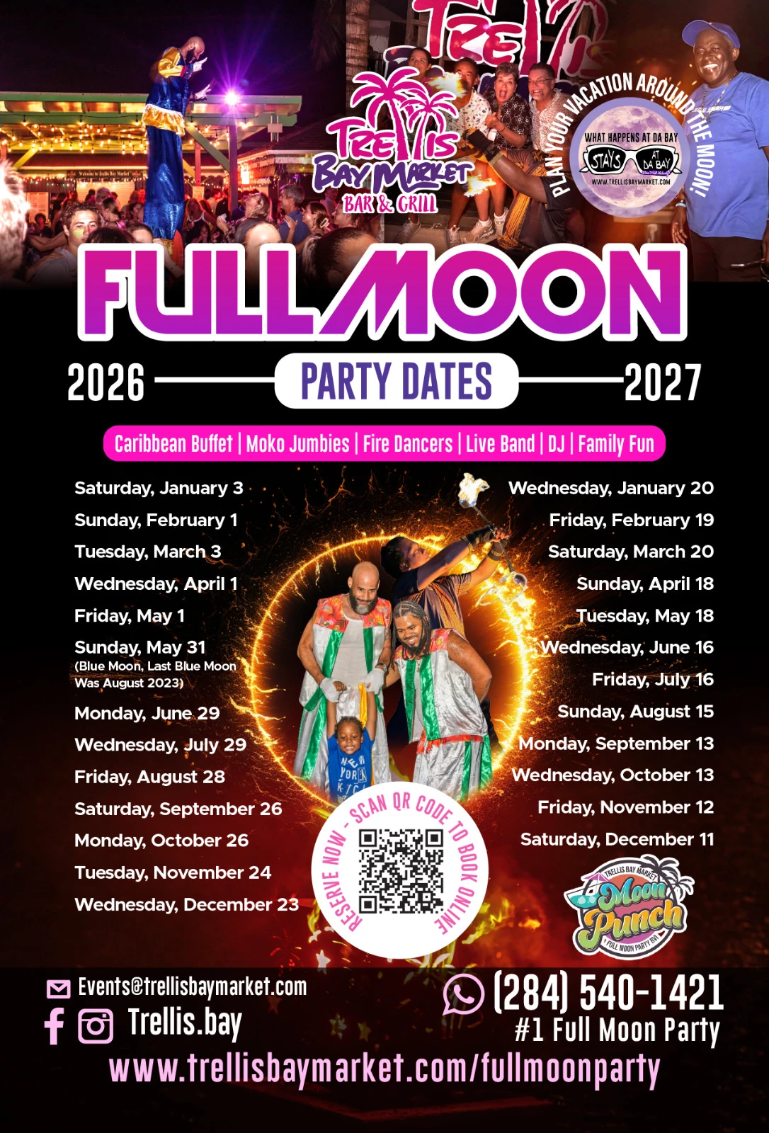 Full Moon Party at Trellis Bay