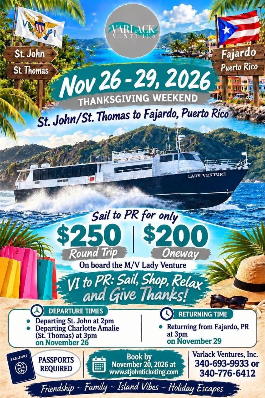 Thanksgiving Weekend to Fajardo, Puerto Rico